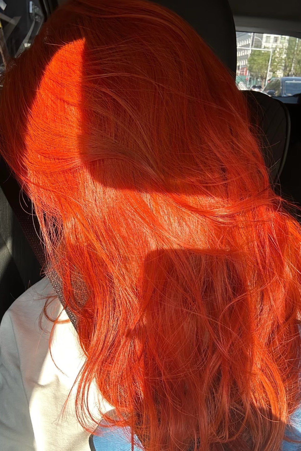 橘色发色超吸睛