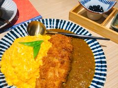 咖喱熔岩蛋猪排饭套餐-堂本家·二代目·炸猪排(Express东海店)