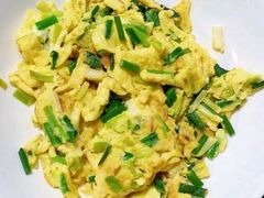 葱花炒土鸡蛋-白天鹅家宴·东北菜