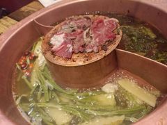 -清真·田园居家酸菜牛肉烤火锅(凤霞路店)