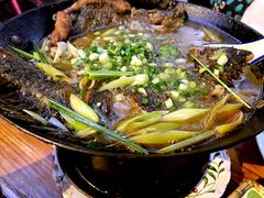 干锅鱼-缘生态云南菜·野生菌庭院餐厅(华侨城店)