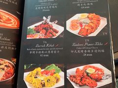菜单-克比叔叔印度餐厅Kebabs on the Grille(永康路分店)