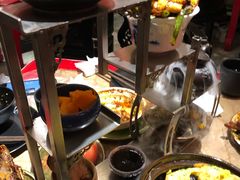 餐具摆设-斗鸡饭场伙(新南门店)