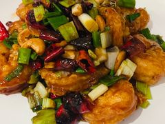 玫瑰宫保汁明虾-玫瑰厅上海菜(兴国路店)