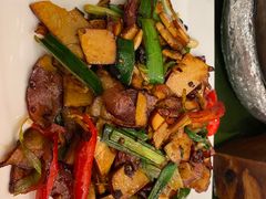 湘腊肉爆鸡蛋干-煲煲好(朝阳门店)