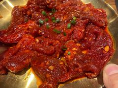 -明洞阿姨·韩式酱蟹烤肉·创意料理(三元桥店)