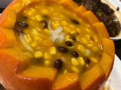 五谷杂粮金瓜盅-绿雅居原生态农庄(小涌店)