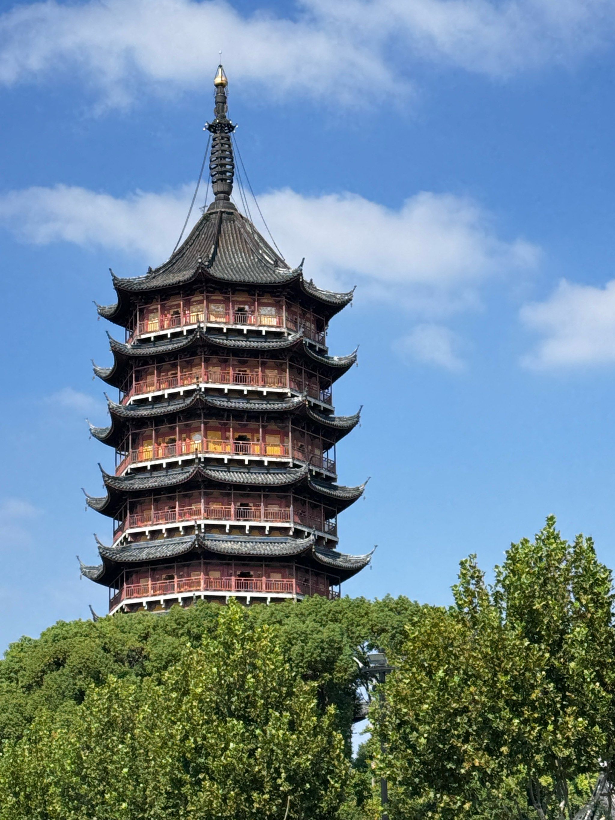 北寺塔古城区的地标