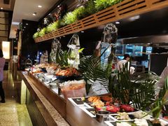 自助取餐区-上海锦江汤臣洲际大酒店壹阶层