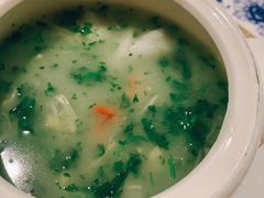 荠菜瑶柱黄鱼羹-Yan Ting 宴庭中餐厅(上海静安瑞吉酒店)