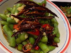 冰镇芥辣毛豆-湘江大码头·龙虾馆(渔人码头一店)