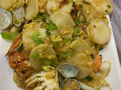 海鲜炒年糕-金海湾海鲜排档(朱家尖店)