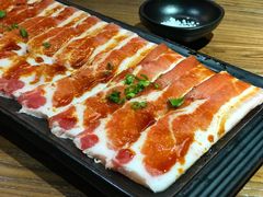 调味猪五花-九田家黑牛烤肉料理(二天地店)