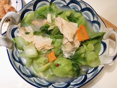 鲜支竹捞水东芥菜-清晖小苑•顺德地方菜(壹海城店)