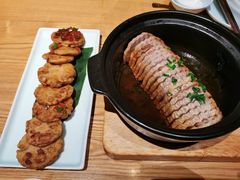 荔浦香芋夹肉-竹里馆·淮扬菜·功夫茶(老门东店)