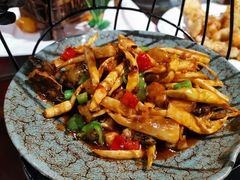 -东来菜馆•手抓海鲜家常菜•海鲜锅贴(鸽子窝店)