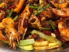 干锅香辣虾-馋嘴蛙火锅