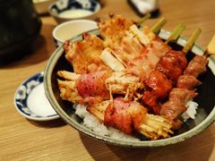 杂锦串烧饭套餐-小山日本料理(太古汇店)