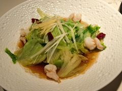 虾仁白灼西生菜-奉天小馆·非遗东北菜(济南万象城店)
