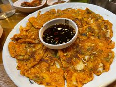 泡菜饼-喇喇排骨火锅·传统韩式脊骨汤(望京西园总店)