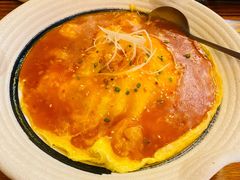 虾仁蛋包饭-坂吉屋·居酒屋深夜食堂(龙湖店)