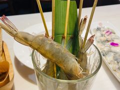 竹签虾-围炉夜话·潮汕卤水火锅(榕江店)