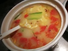 番茄鸡蛋汤-雀蓝川菜(奥体广场店)