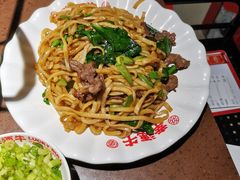 湿炒牛河-幸运牛汕头小黄牛牛肉火锅(梅林店)