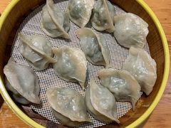 猪肉山野菜蒸饺-大清花饺子(山庄店)