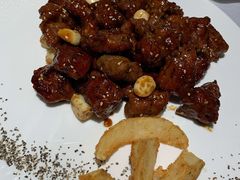 黑椒梅肉粒配香草土豆-玉玲珑(陆家嘴店)