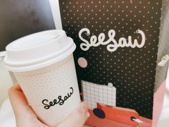 栀子花梨香拿铁-Seesaw Coffee(环贸iapm店)