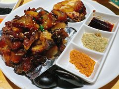 石头烤牛窝骨-蒙料·手把肉(望京店)