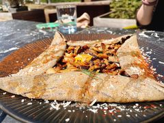 法式布列塔尼荞麦蘑菇菠菜煎饼早-The Rug Cafe(王府中环店)
