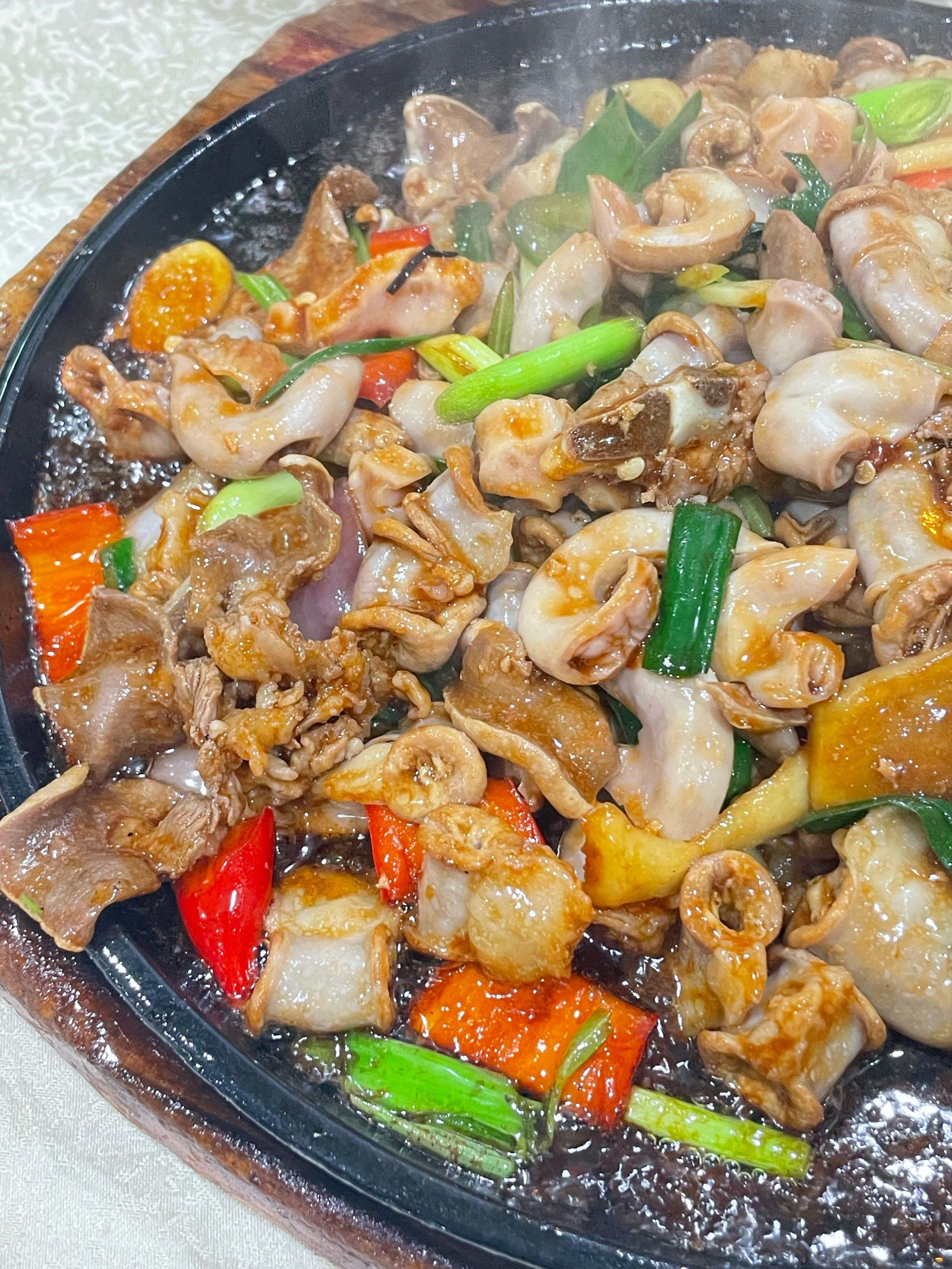 十几公里跑去番禺吃铁板猪杂太绝了♨️