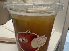 奇兰苹果杏特调-喜茶(北京财富购物中心店)