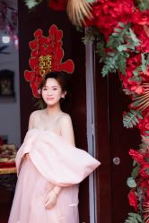 -桃子造型婚纱礼服(凤起广场店)