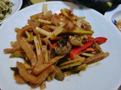 酸菜炒魔芋-窄巷子陕菜馆·地道陕西菜(粉巷店)