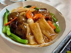 羊肚菌竹笙鼎湖上素-东海朗廷酒店-唐阁T’ANG COURT 中餐厅