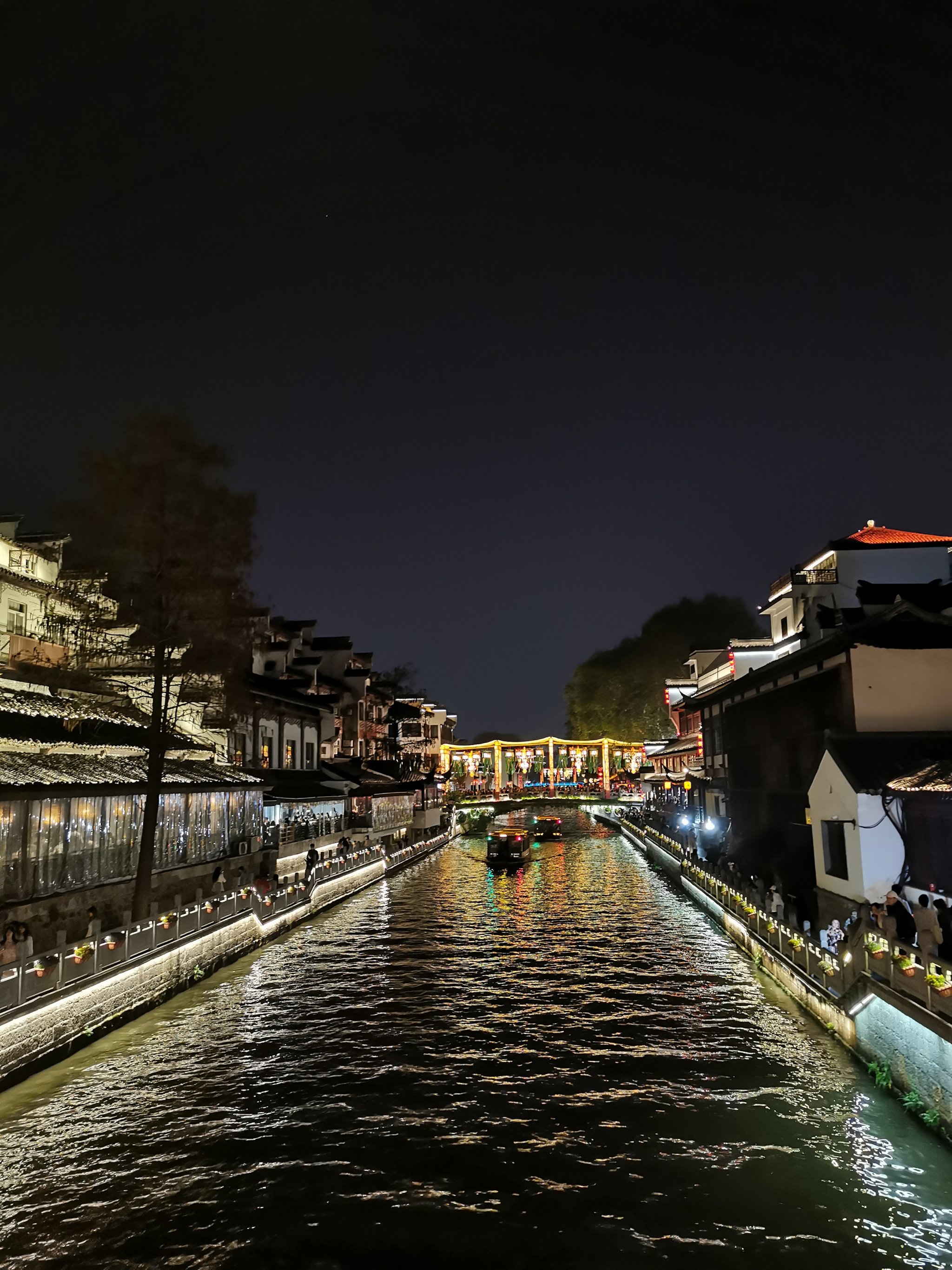 夫子庙夜景图片真实图片