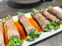 薄荷牛肉卷-滇越乘象云南餐厅(豆各庄店)