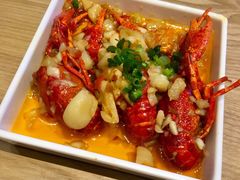 小龙虾热干面(蒜蓉味)-文叔·湖北名小吃·小龙虾(华强北店)