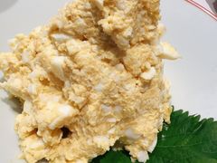 农家鸡蛋拌蒜-山东宾馆·齐鲁苑餐厅