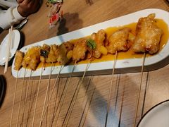 -街角等你.大连海鲜烧烤.经典铁板海鲜串(西安路店)