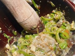 皮蛋青椒擂茄子-费大厨辣椒炒肉(通州万达店)