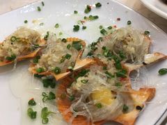 粉丝蒸扇贝-鹏城人家海鲜酒家·23年老字号(较场尾店)