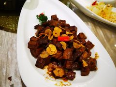 脆藕炒蹄筋-王府井酒店(金桥港湾店)