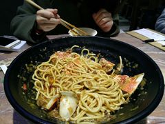 蟹脚热干面-沈记烧烤海鲜(江汉二路店)