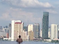 顶楼无边界泳池-阿瓦尼河滨曼谷酒店