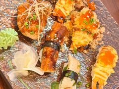 火炙寿司拼盘·6贯-鸟鹏烧鸟居酒屋(熙龙湾店)