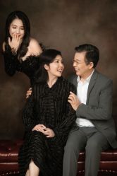 -时光纪亲子全家福照相馆(静安店母女写真父母纪念照)
